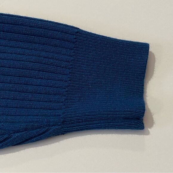 Duluth Trading Co. Merino Wool Blend Pullover Blue Sweater Men's Size Large - Picture 7 of 14